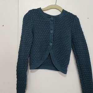 Blue Cotton Cardigan size 6-8